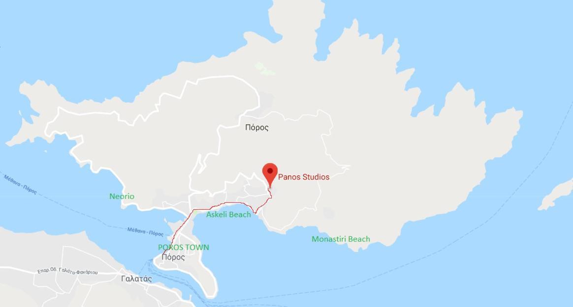 Panos Studios Poros Town Ngoại thất bức ảnh